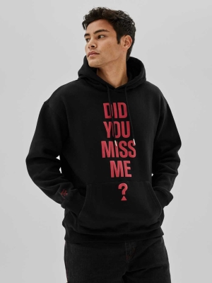 Black Men's GUESS Originals x Anna Nicole Smith Hoodies | USA16FPXHW