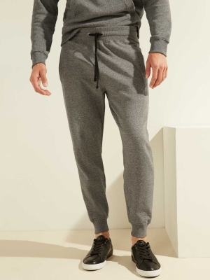 Dark Grey Men's GUESS Eco Roy Joggers | USA08QCJLE