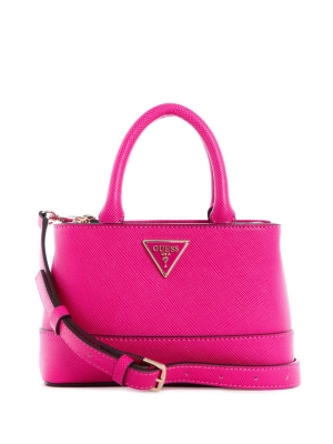 Fuchsia Women's GUESS Cordelia Mini Satchels | USA14LWSHF