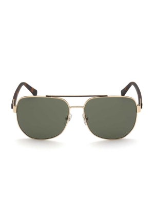 Green Gold Men's GUESS Marlon Navigator Sunglasses | USA32YOHRB