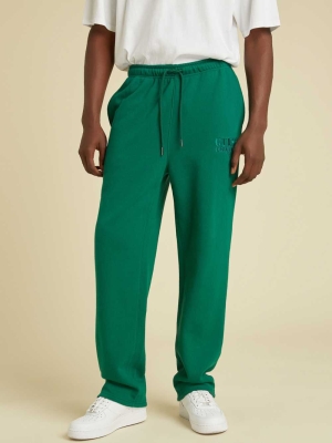 Green Men's GUESS Originals Kit Joggers | USA75WEKPS