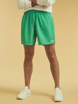 Green Men's GUESS Originals Kit Nylon Shorts | USA05MYPOH