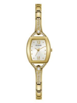 Multicolor Women's GUESS Gold-Tone and Rhinestone Analog Watches | USA80SVQHK