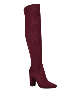 Red Women's GUESS Mireya Over-The-Knee Boots | USA48IONZD