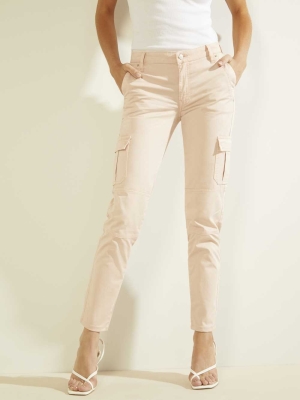 Rose Women's GUESS Sexy Cargo Pants | USA25GFXHN