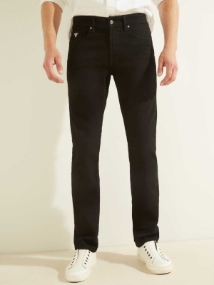 Wash Men's GUESS Slim Straight Jeans | USA69ULXIW