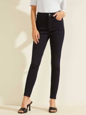 Wash Women's GUESS High-Rise Icon Skinny Jeans | USA29YJAHL