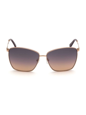 Wash Women's GUESS Square Metal Sunglasses | USA80OXNHR