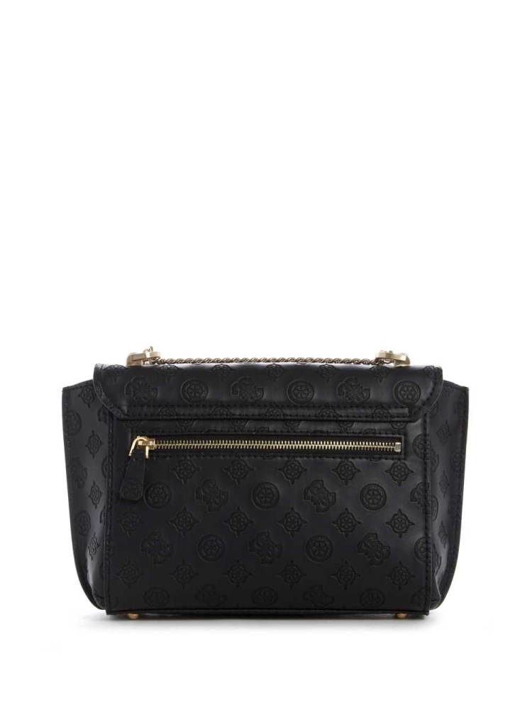 Black Women's GUESS Bea Convertible Crossbodies | USA40KBCAO