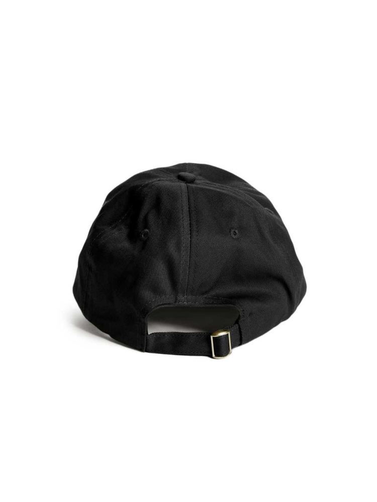 Black Women's GUESS Originals Dad Hats | USA21SAKCG