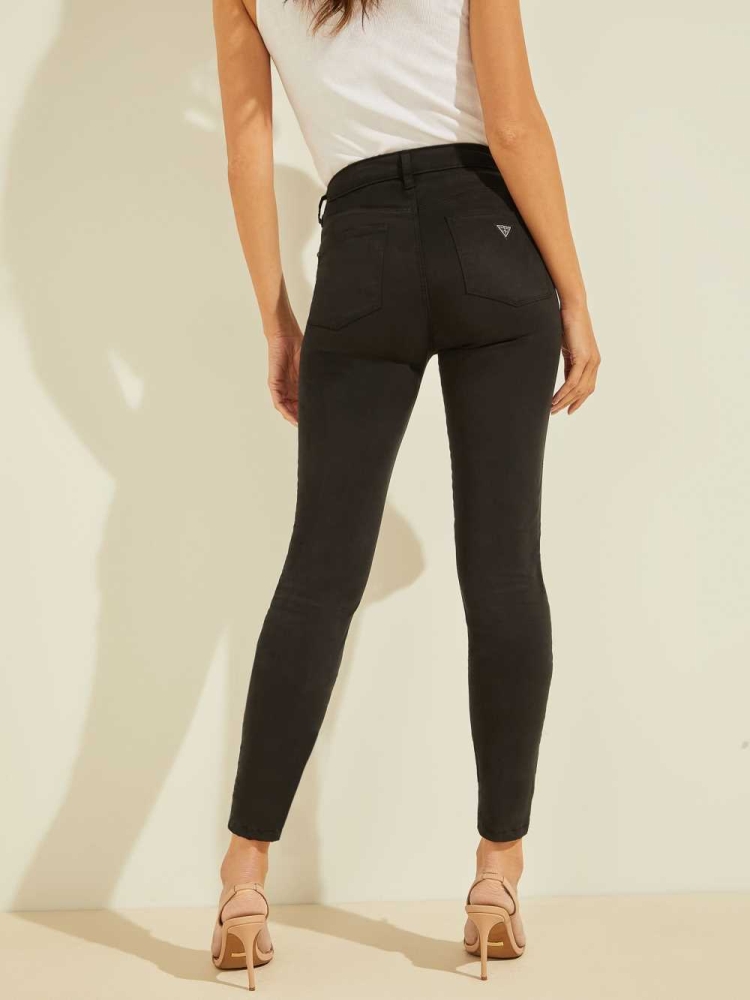 Black Women's GUESS Pastel Sexy Curve Skinny Jeans | USA96WTORA