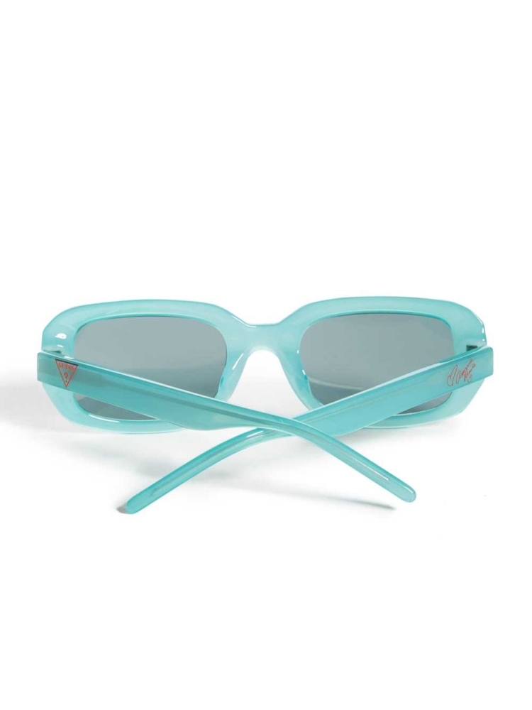 Blue Women's GUESS Originals x Anna Nicole Smith Sunglasses | USA50ZJNGQ