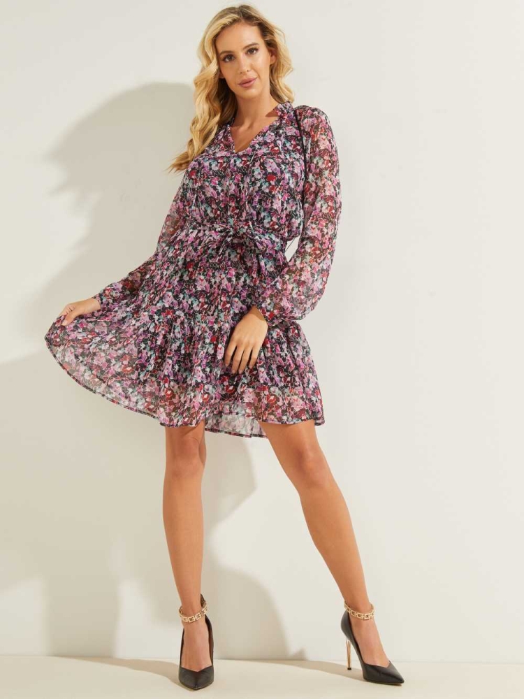 Flower Women's GUESS Veronica Dresses | USA29DJORL