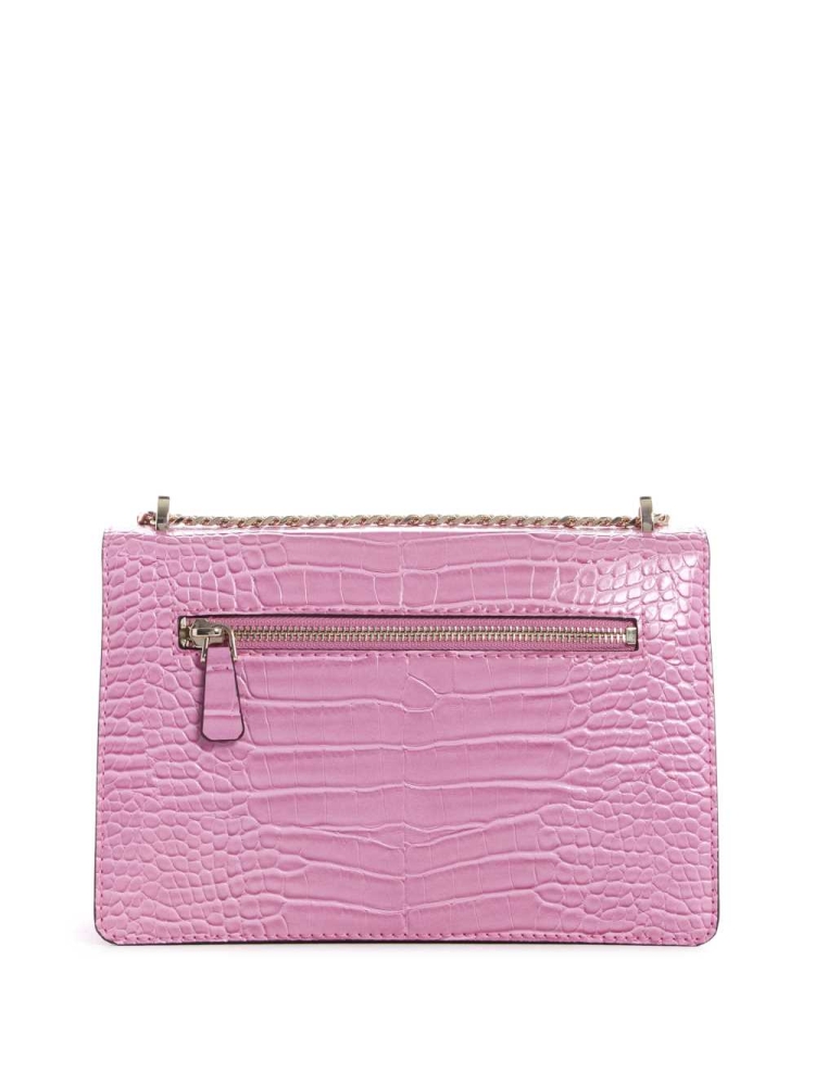 Fuchsia Women's GUESS Katey Convertible Crossbodies | USA28VEHGM