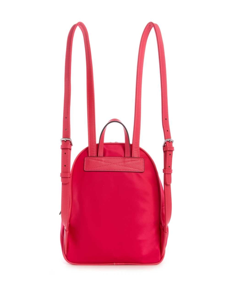 Fuchsia Women's GUESS Little Bay Backpacks | USA74BDEJM