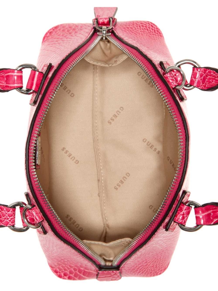 Fuchsia Women's GUESS Shilah Small Dome Crossbodies | USA41RPBUV