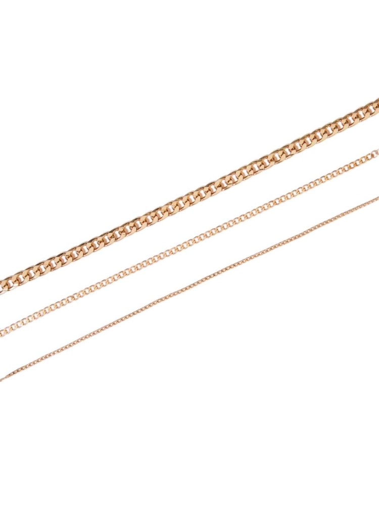 Gold Women\'s GUESS Gold-Tone Chain-Link Choker Set Necklace | USA21VFWEN