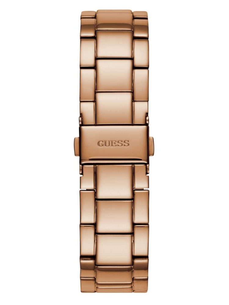 Gold Women's GUESS Rose Gold-Tone Watches | USA87YEOPI