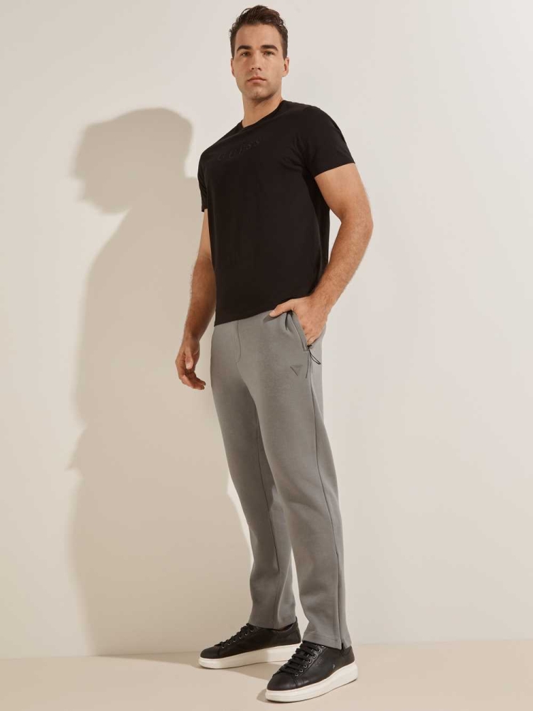 Grey Men's GUESS Abbot Pants | USA46JRVUD