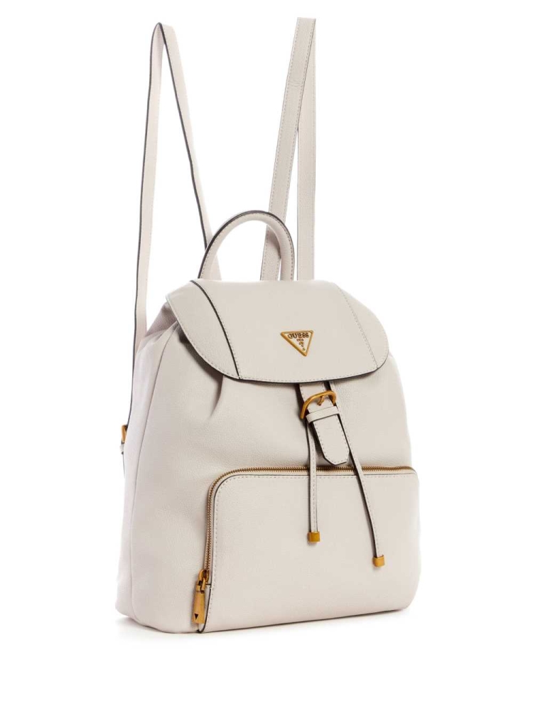 Grey Women's GUESS Destiny Backpacks | USA08AYGPX