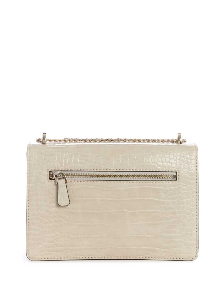 Grey Women's GUESS Katey Convertible Crossbodies | USA74ZLOTA