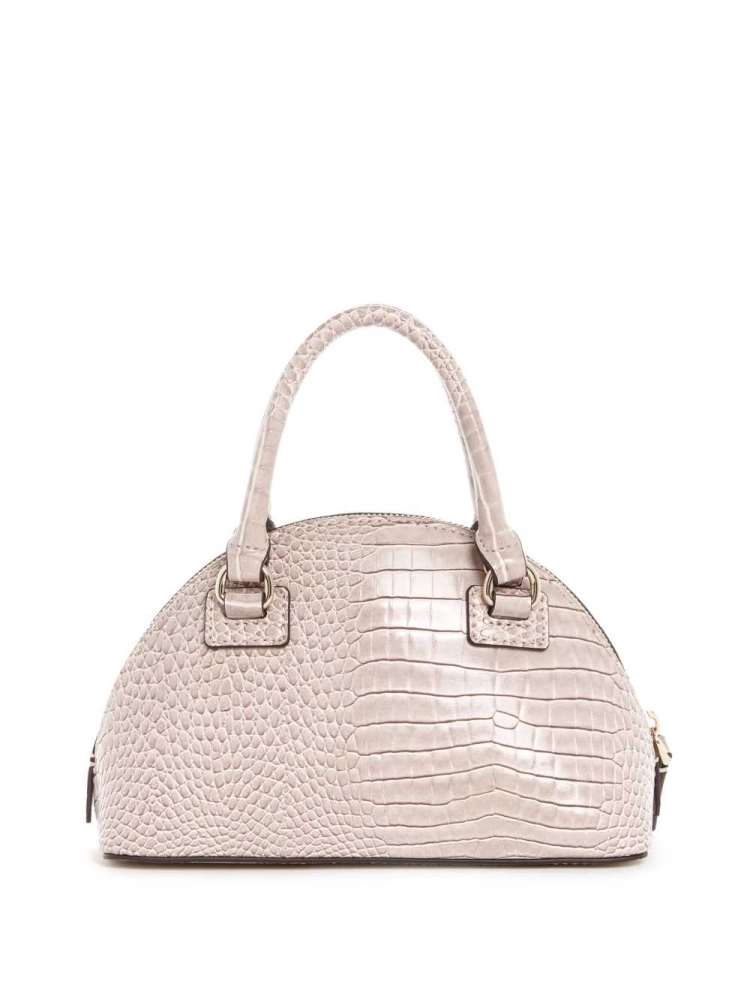 Light Pink Women's GUESS Shilah Small Dome Crossbodies | USA27XYOSE