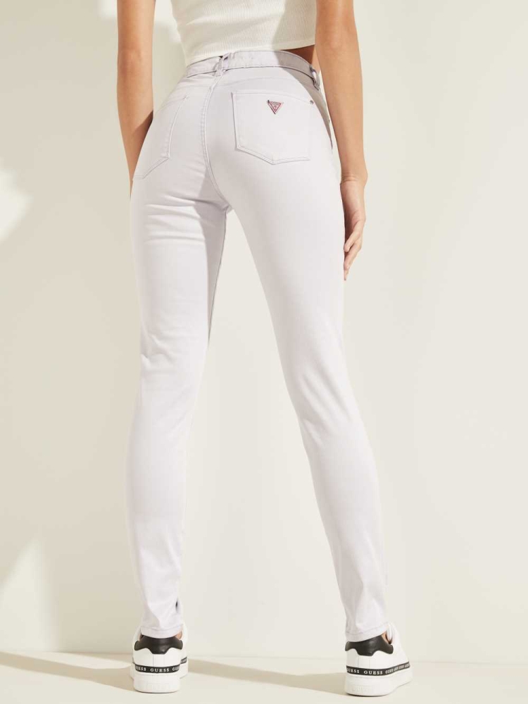 Light Purple Women's GUESS Pastel Sexy Curve Skinny Jeans | USA52UJKDZ