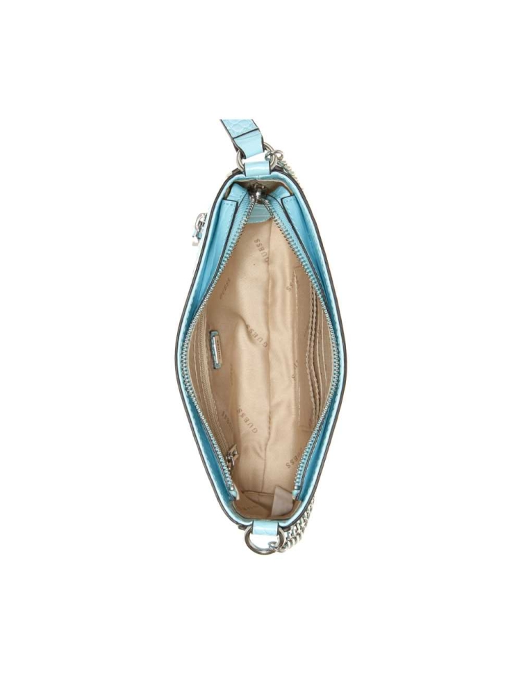 Light Turquoise Women's GUESS Katey Mini Shoulder Bags | USA02OSDUL