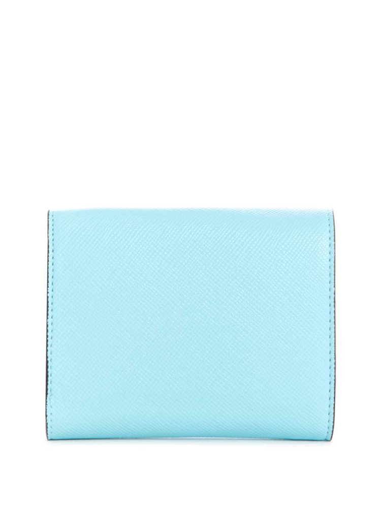 Light Turquoise Women's GUESS Katey Trifold Wallets | USA58RMJQB