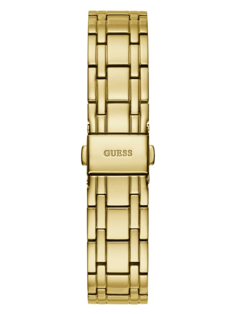 Multicolor Women's GUESS Gold-Tone and Diamond Analog Watches | USA76RMHSW