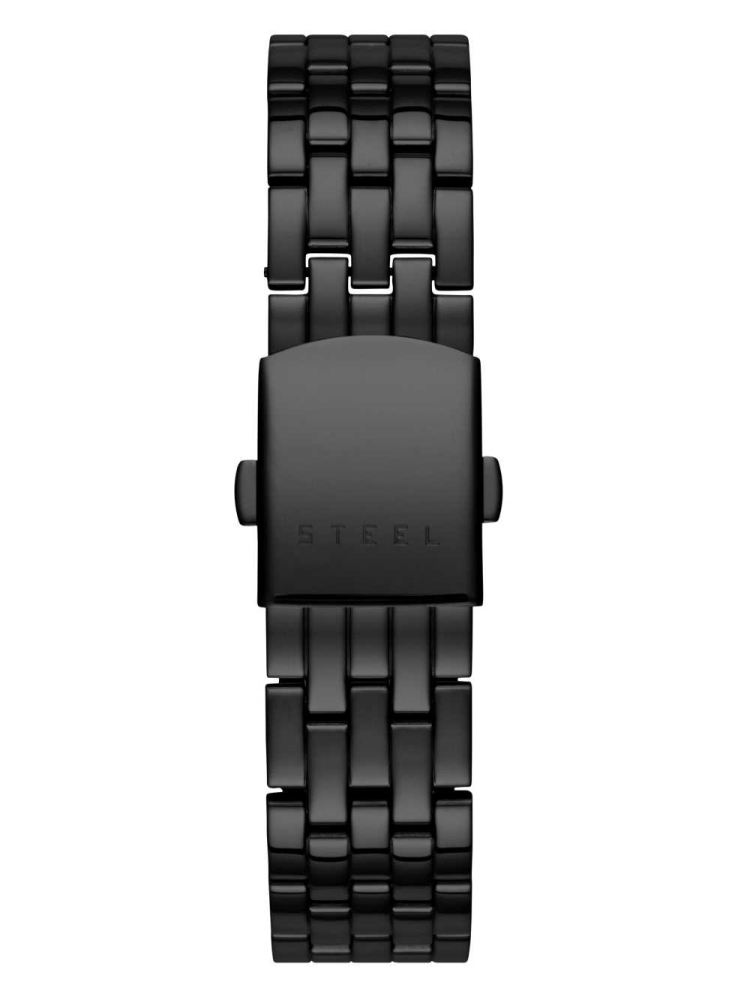 Obsidian Men's GUESS Black Analog Watches | USA40AECKM