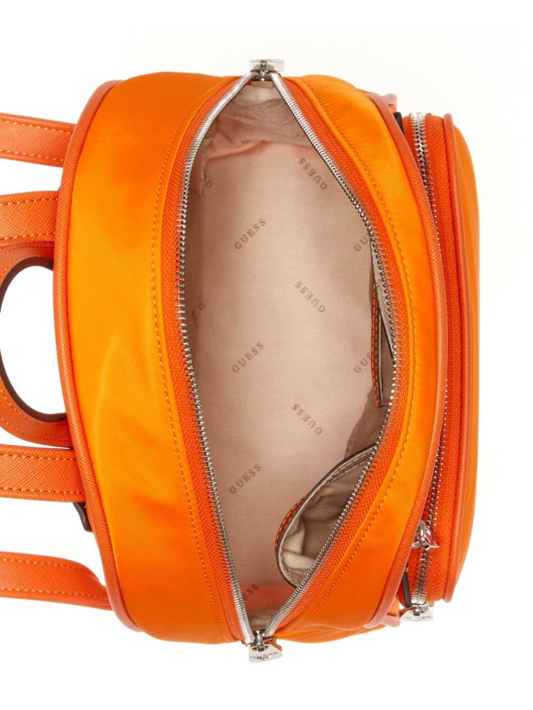 Orange Women's GUESS Little Bay Backpacks | USA27IMXSG