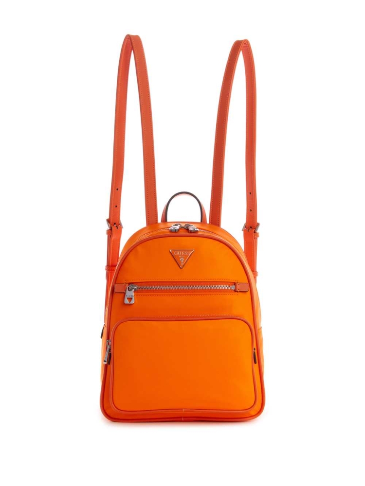 Orange Women\'s GUESS Little Bay Backpacks | USA27IMXSG