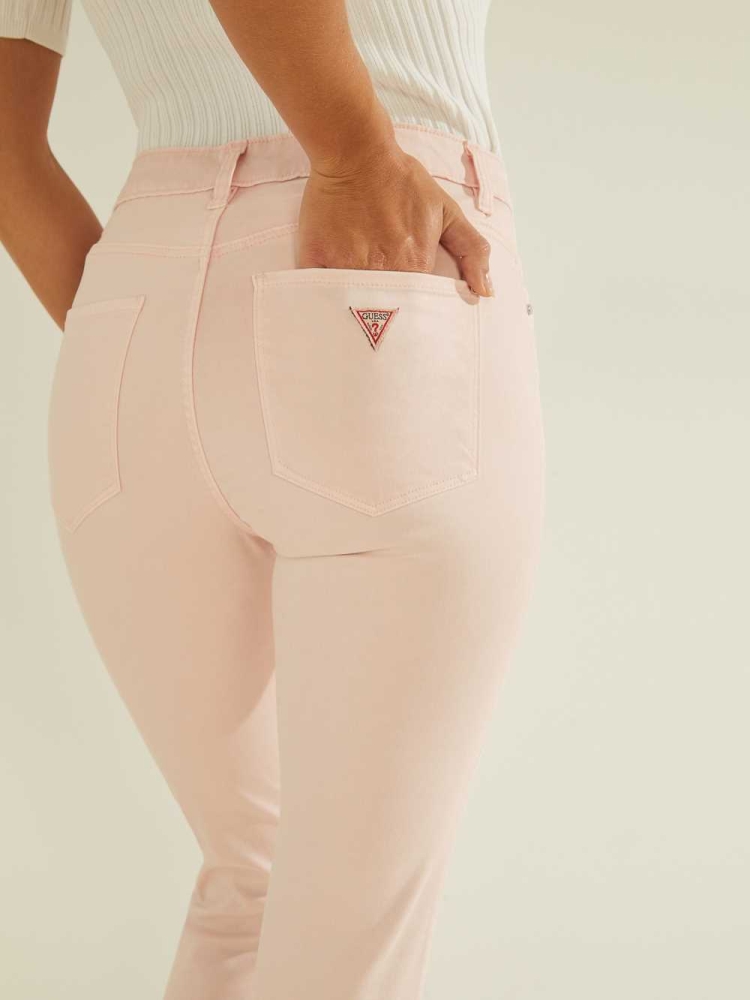 Pink Women's GUESS Pastel Sexy Curve Skinny Jeans | USA20DNBWM