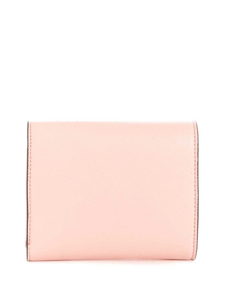 Rose Pink Women's GUESS Katey Trifold Wallets | USA41XGCQE