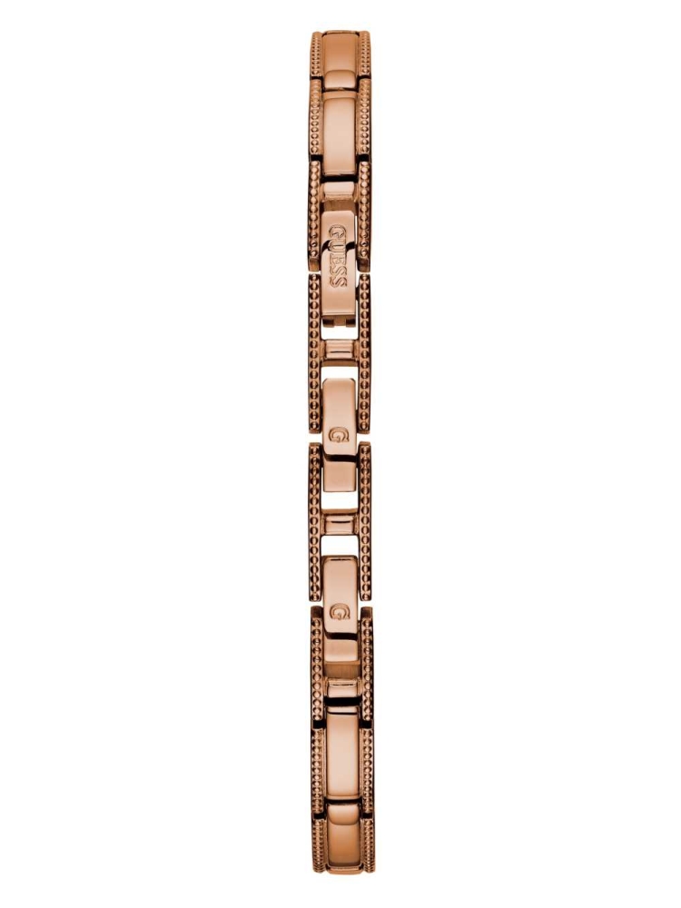 Royal Women's GUESS Rose Gold-Tone Petite Crystal Watches | USA38AZCOF