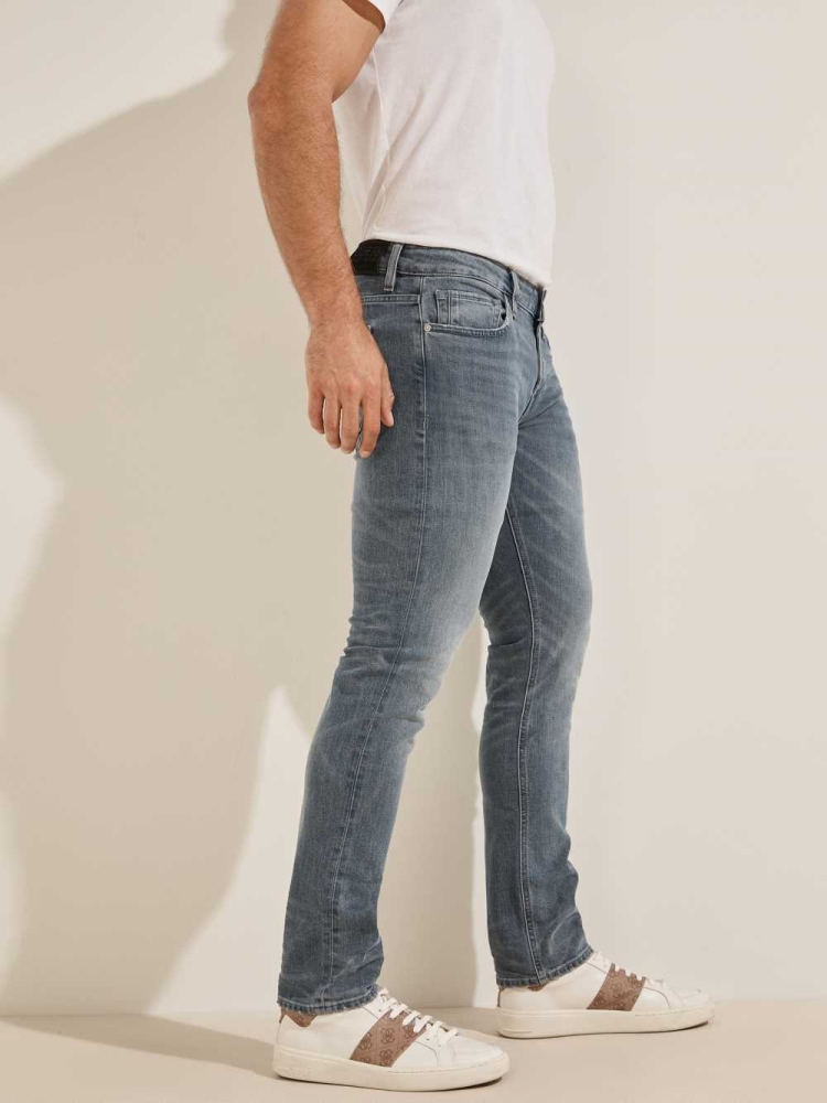 Wash Men's GUESS Eco Miami Skinny Jeans | USA87EVTWB