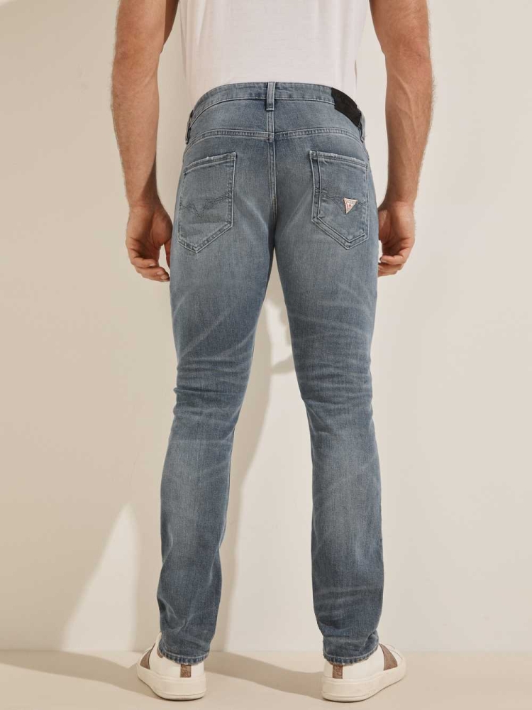 Wash Men's GUESS Eco Miami Skinny Jeans | USA87EVTWB