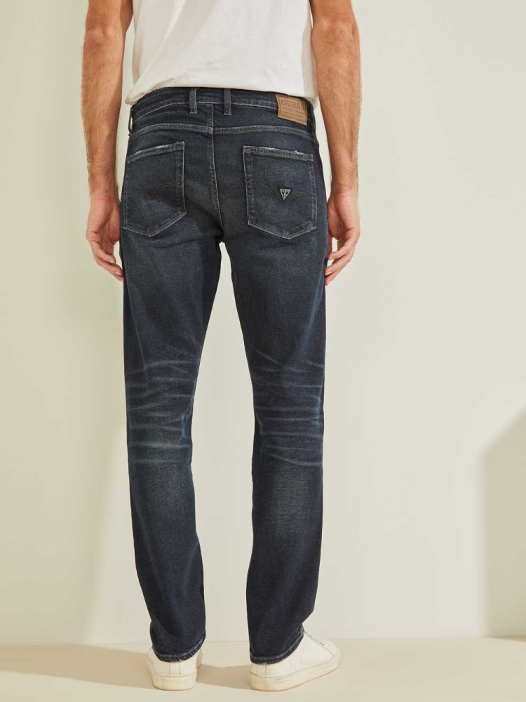 Wash Men's GUESS Eco Slim Tapered Jeans | USA01DBQIK