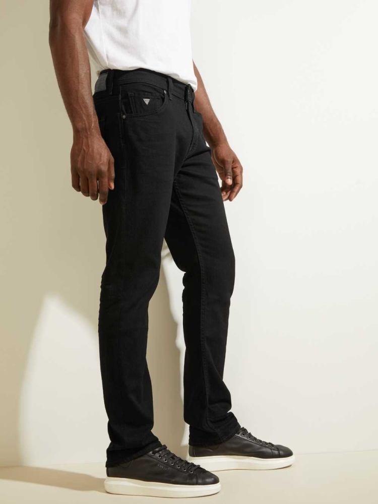 Wash Men's GUESS Regular Straight Jeans | USA10RGJAV