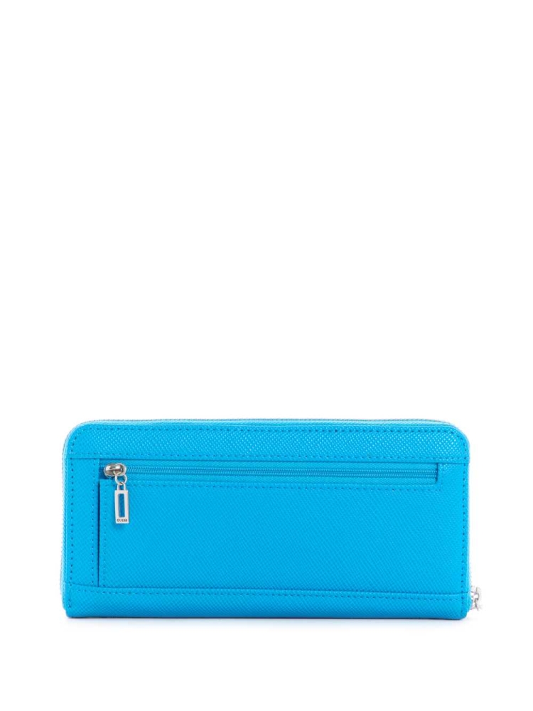 Wash Women's GUESS Cordelia Zip-Around Wallets | USA16RJUME