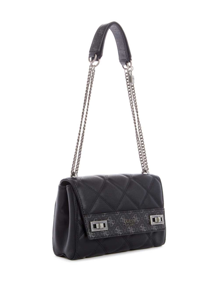 Wash Women's GUESS Katey Quilted Shoulder Bags | USA80JGQOS