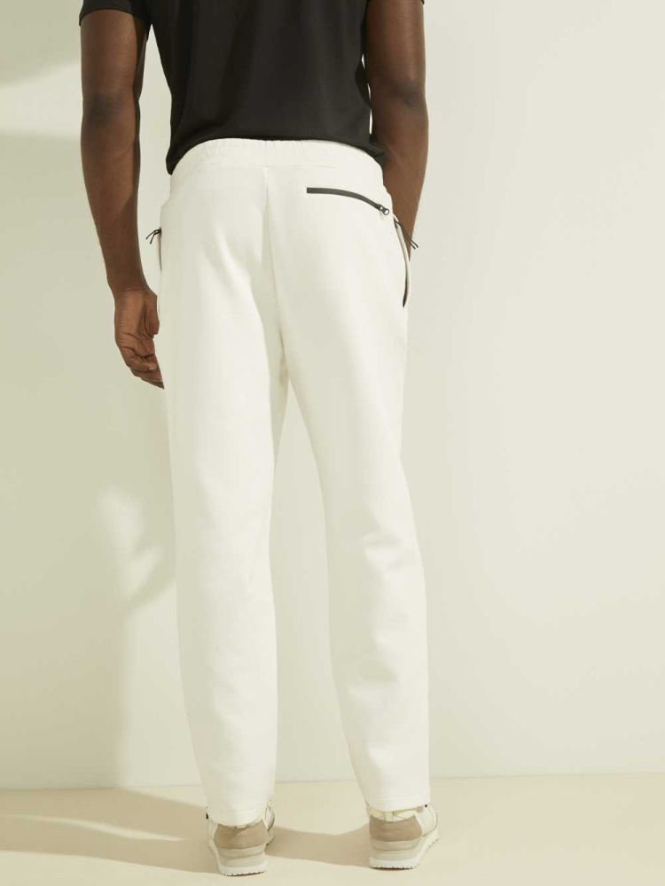 White Men's GUESS Abbot Pants | USA06ANSZB